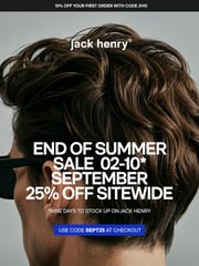 Email Inspiration from jack henry