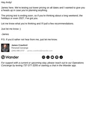 Email Inspiration from James Crawford