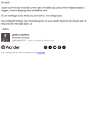 Email Inspiration from James Crawford