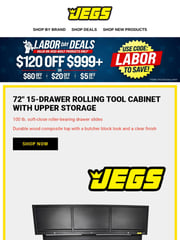 Email Inspiration from JEGS High Performance