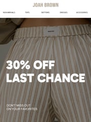Email Inspiration from JOAH BROWN