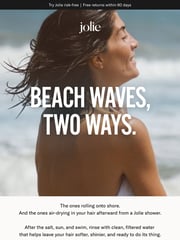 Email Inspiration from Jolie
