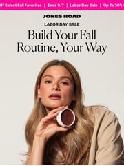 Email Inspiration from Jones Road Beauty