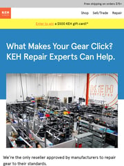 Email Inspiration from KEH Camera