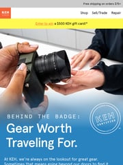 Email Inspiration from KEH Camera