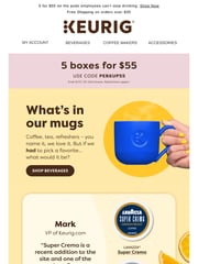 Email Inspiration from Keurig