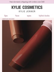 Email Inspiration from Kylie Cosmetics