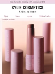 Email Inspiration from Kylie Cosmetics