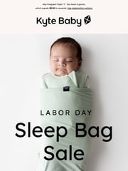 Email Inspiration from Kyte Baby