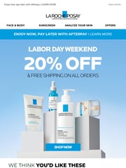 Email Inspiration from La Roche-Posay
