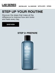 Email Inspiration from Lab Series