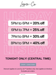 Email Inspiration from Laree + Co.
