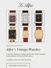 Email Inspiration from Le Alfre