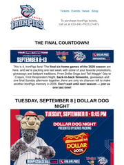 Email Inspiration from Lehigh Valley IronPigs