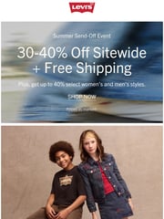 Email Inspiration from Levi's®