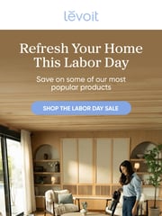 Email Inspiration from Levoit
