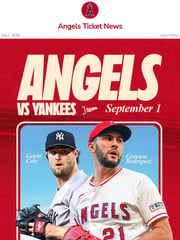 Email Inspiration from Los Angeles Angels Ticketing