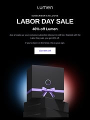 Email Inspiration from Lumen