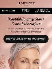 Email Inspiration from Luminance Milano