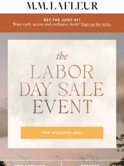 Email Inspiration from M.M.LaFleur