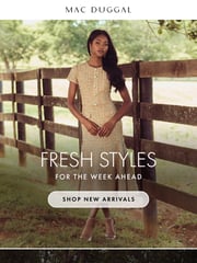 Email Inspiration from Mac Duggal