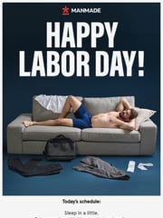 Email Inspiration from Manmade