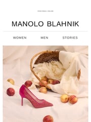 Email Inspiration from Manolo Blahnik
