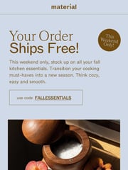 Email Inspiration from Material