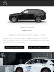 Email Inspiration from Mazda
