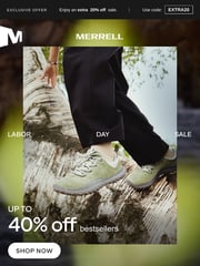 Email Inspiration from MERRELL