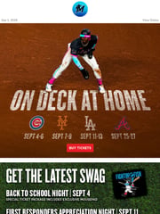 Email Inspiration from Miami Marlins