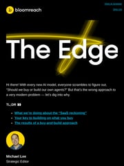 Email Inspiration from Michael from Bloomreach