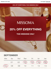 Email Inspiration from Missoma