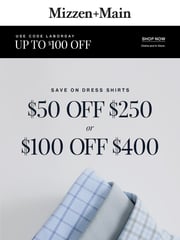 Email Inspiration from Mizzen+Main