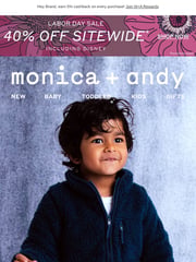 Email Inspiration from Monica + Andy