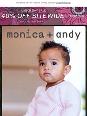 Email Inspiration from Monica + Andy