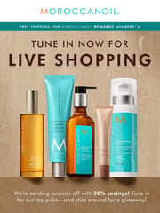 Email Inspiration from Moroccanoil