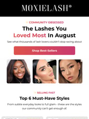 Email Inspiration from Moxielash