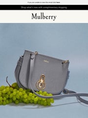 Email Inspiration from Mulberry