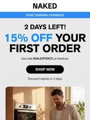 Email Inspiration from Naked Nutrition