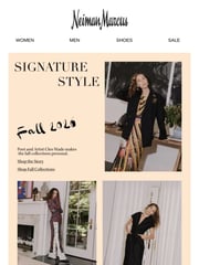 Email Inspiration from Neiman Marcus