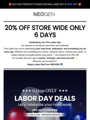 Email Inspiration from NEOGEN US