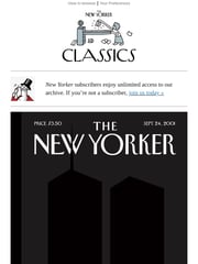 Email Inspiration from New Yorker Classics