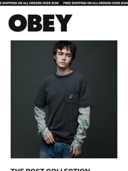 Email Inspiration from OBEY Clothing