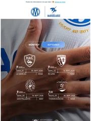 Email Inspiration from Olympique de Marseille