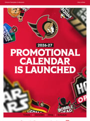 Email Inspiration from Ottawa Senators