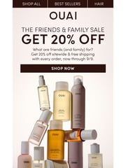 Email Inspiration from OUAI