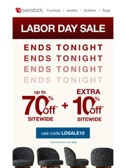 Email Inspiration from Overstock