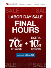 Email Inspiration from Overstock
