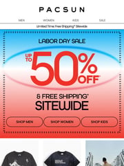 Email Inspiration from Pacsun